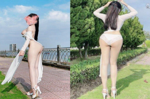 Phim sex áo dài vạch bím bên sông